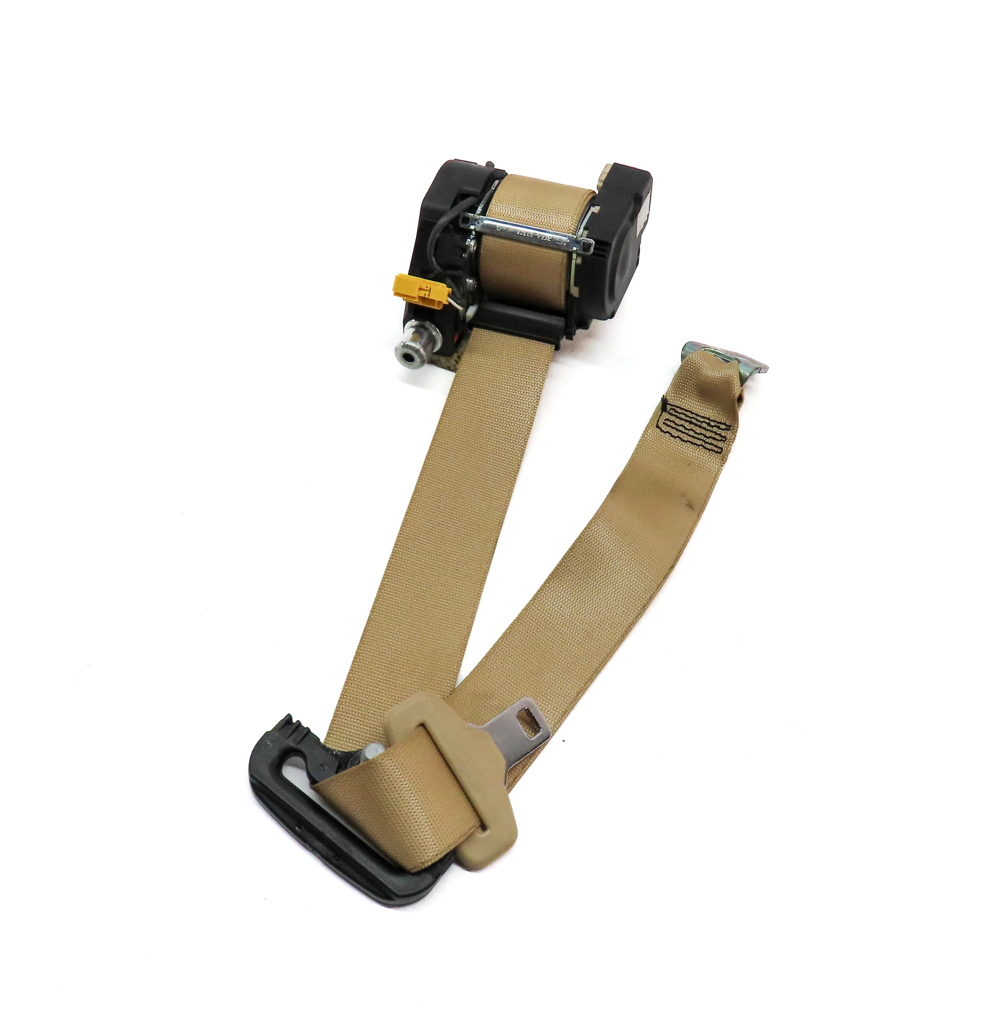 2013 MERCEDES S550 (W221) REAR LEFT SEATBELT SEAT BELT RETRACTOR (Brown) — exact item pictured